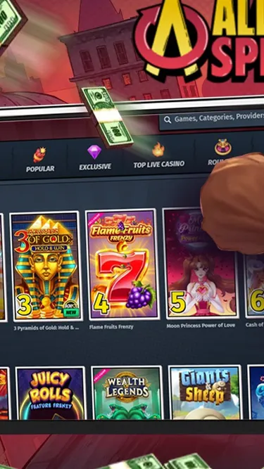 Ally Spin Screenshot